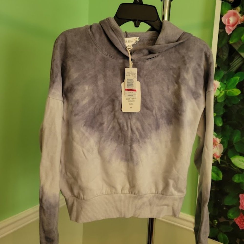 Blue Tye Dye Hoodie